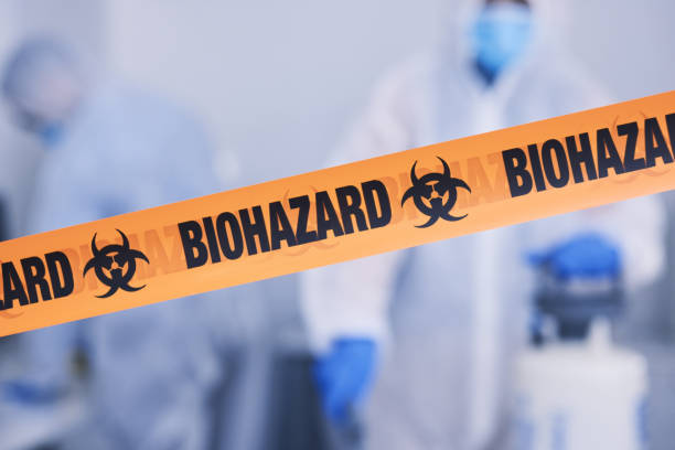 Professional Crime Scene Cleanup technician working in Ellicott City, MD